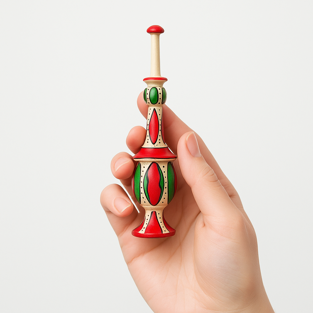 Marokkanischer Khol mit Behälter – Traditionelles Augenpulver inkl. Applikator und Kajal Pulver