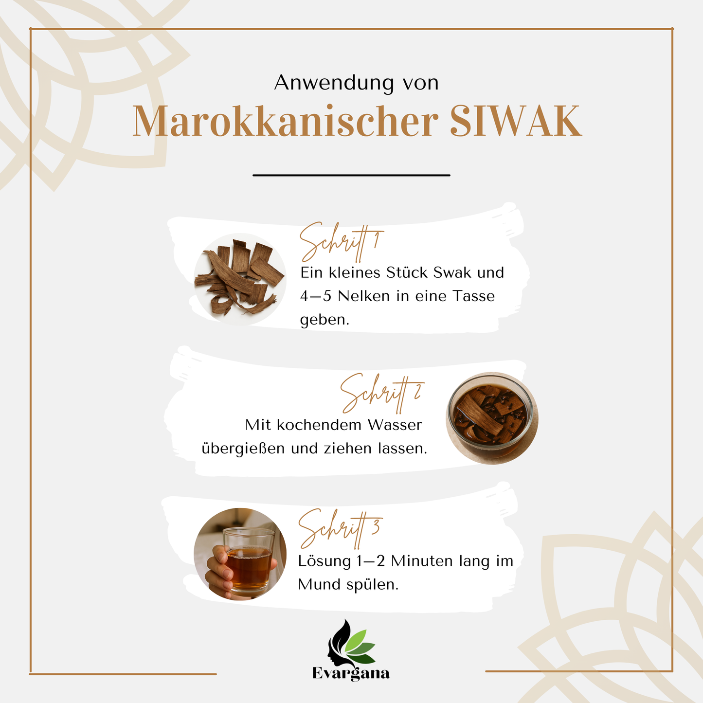 Siwak marocain à l'écorce de noix – Naturel, coupé à la main et authentique