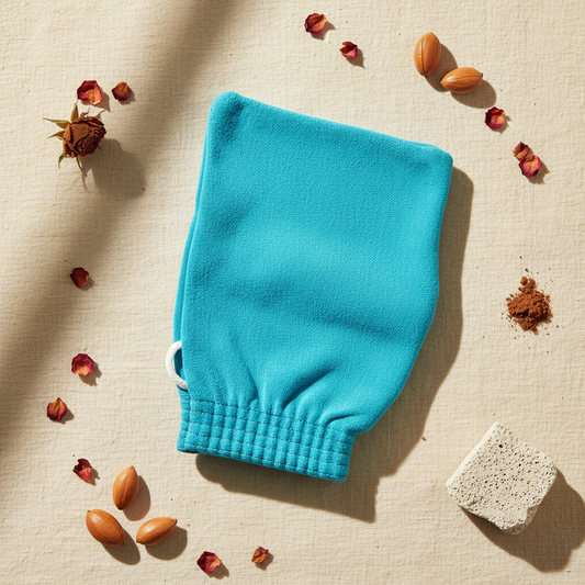 Kessa Peelinghandschuh – Traditionelles marokkanisches Spa-Erlebnis