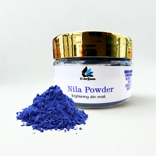 Nila Pulver 50 g – Traditionelles marokkanisches Indigo-Pulver für Haut & Spa