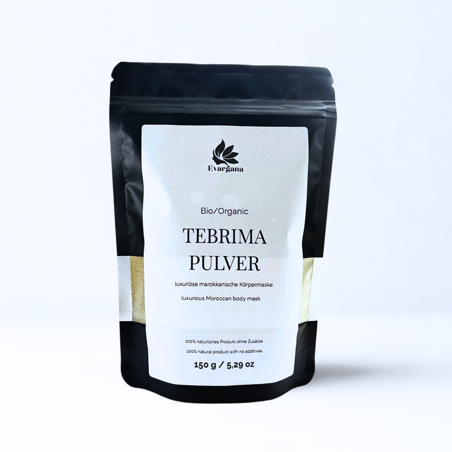Tebrima Körperpeeling Pulver – Marokkanisches Spa-Ritual für glatte & strahlende Haut | 150 g