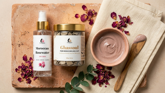 Rosenwasser-Ghassoul-Maske: Die feuchtigkeitsspendende Rosenerde-Kur aus dem Hammam