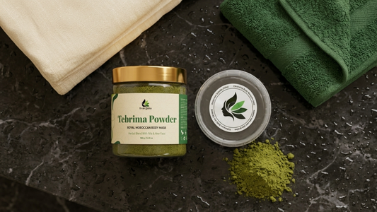 Beldi Seife mit Tebrima: Die pflanzliche Vorbereitung für dein Kessa-Peeling