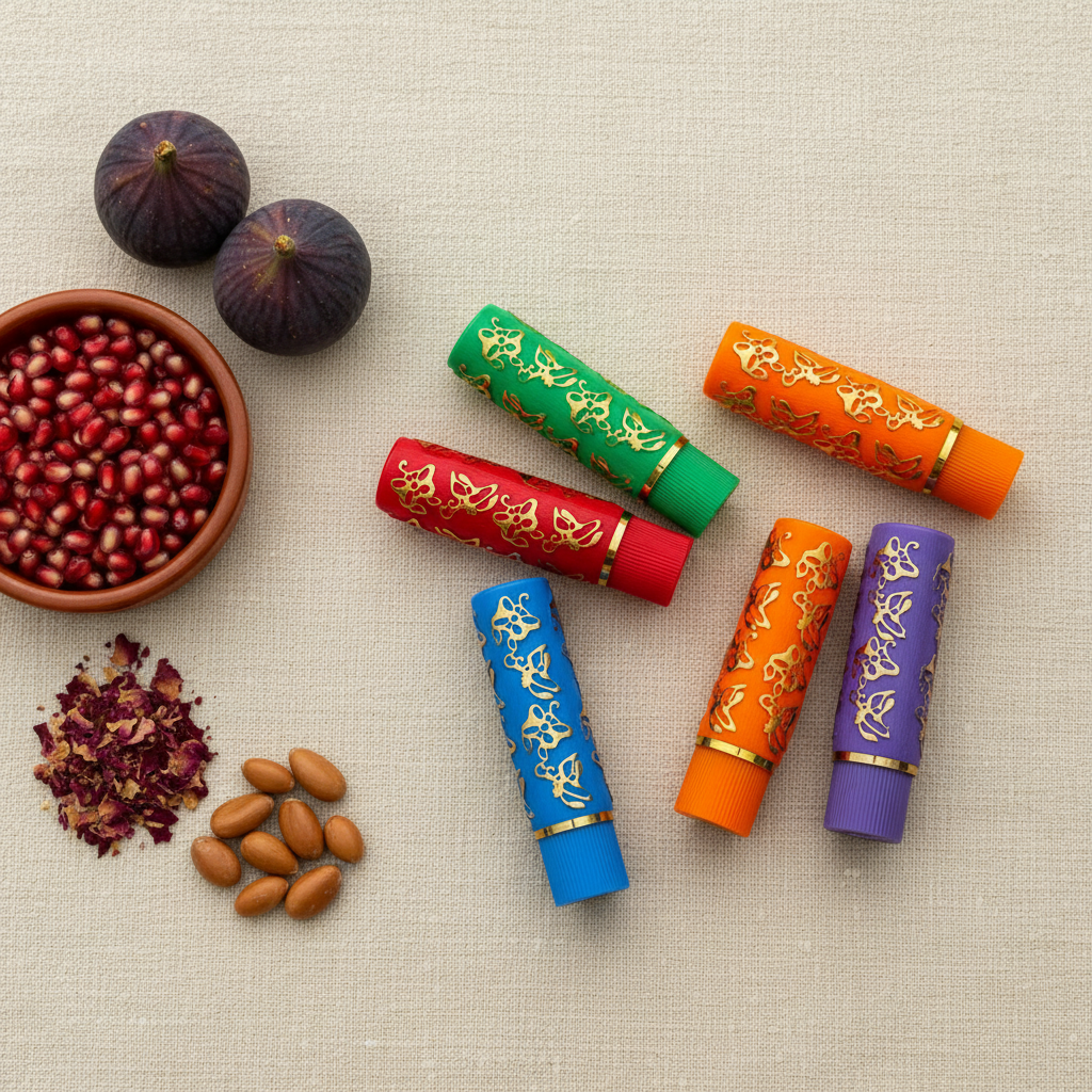 Magischer marokkanischer Lippenstift – pH-reaktiv & natürlich färbend