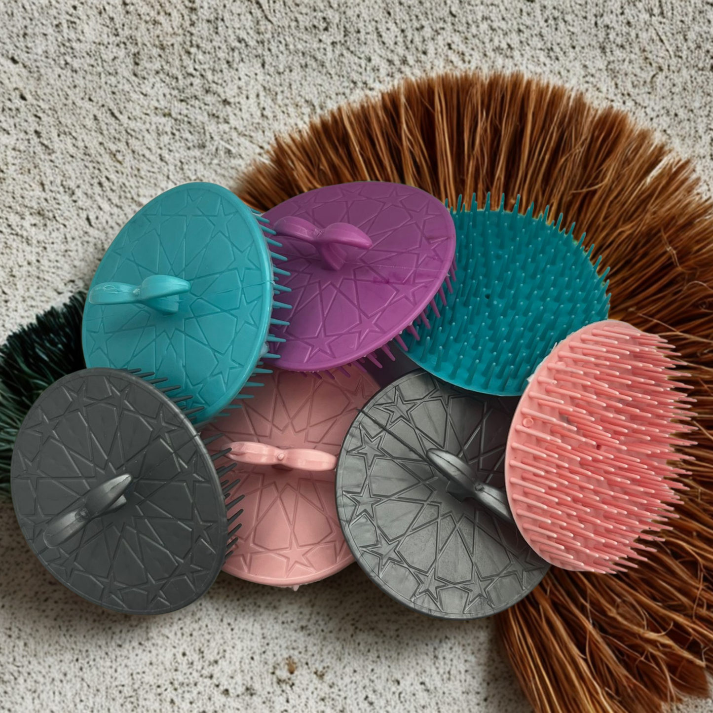Mechta – Peigne culte marocain | Brosse Tazi pour cheveux bouclés et afro | Tradition de Fès
