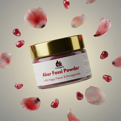 Aker Fassi Powder - 100% Natural | Traditional Moroccan Beauty Ritual | Evargana