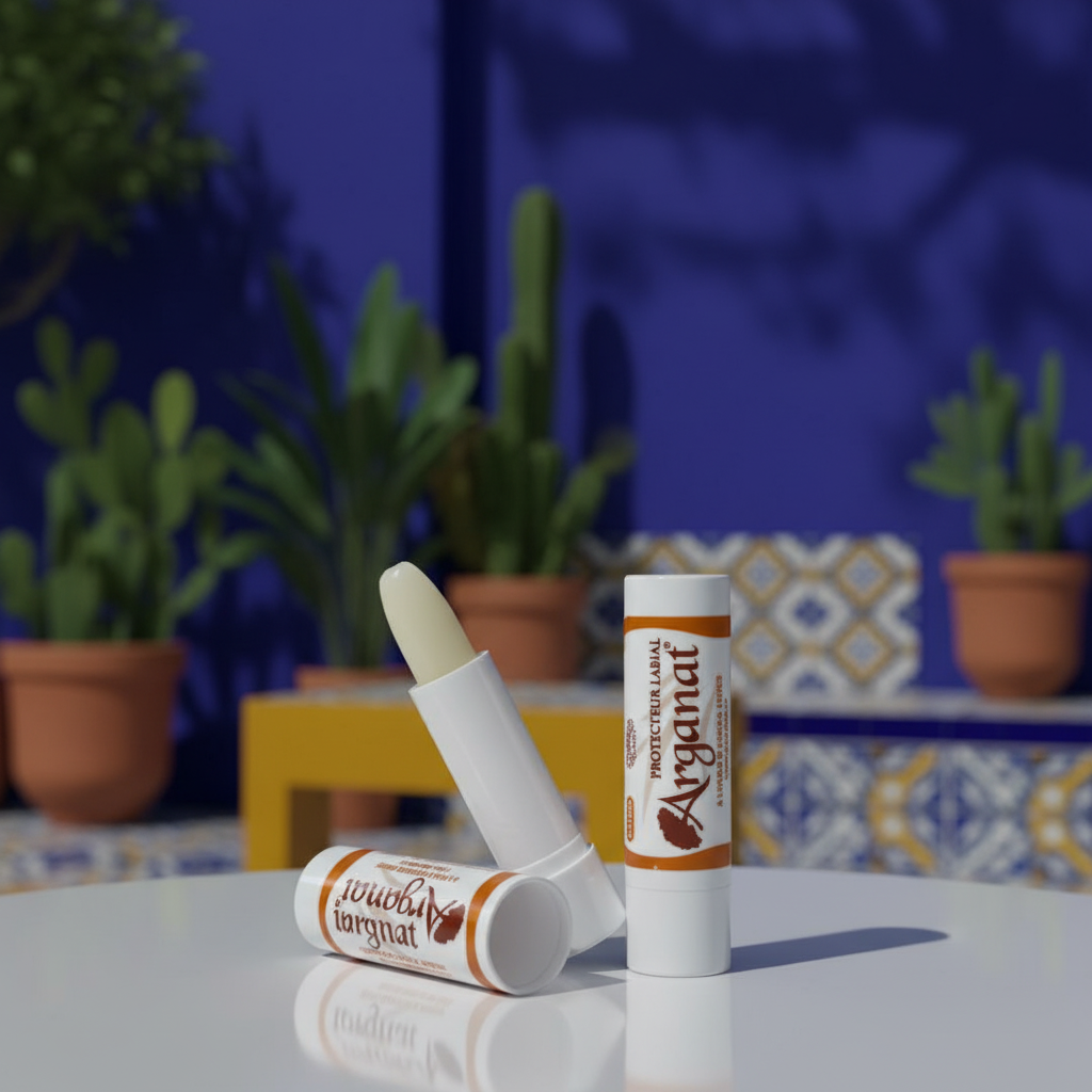 Lip balm with argan oil – natural care & protection
