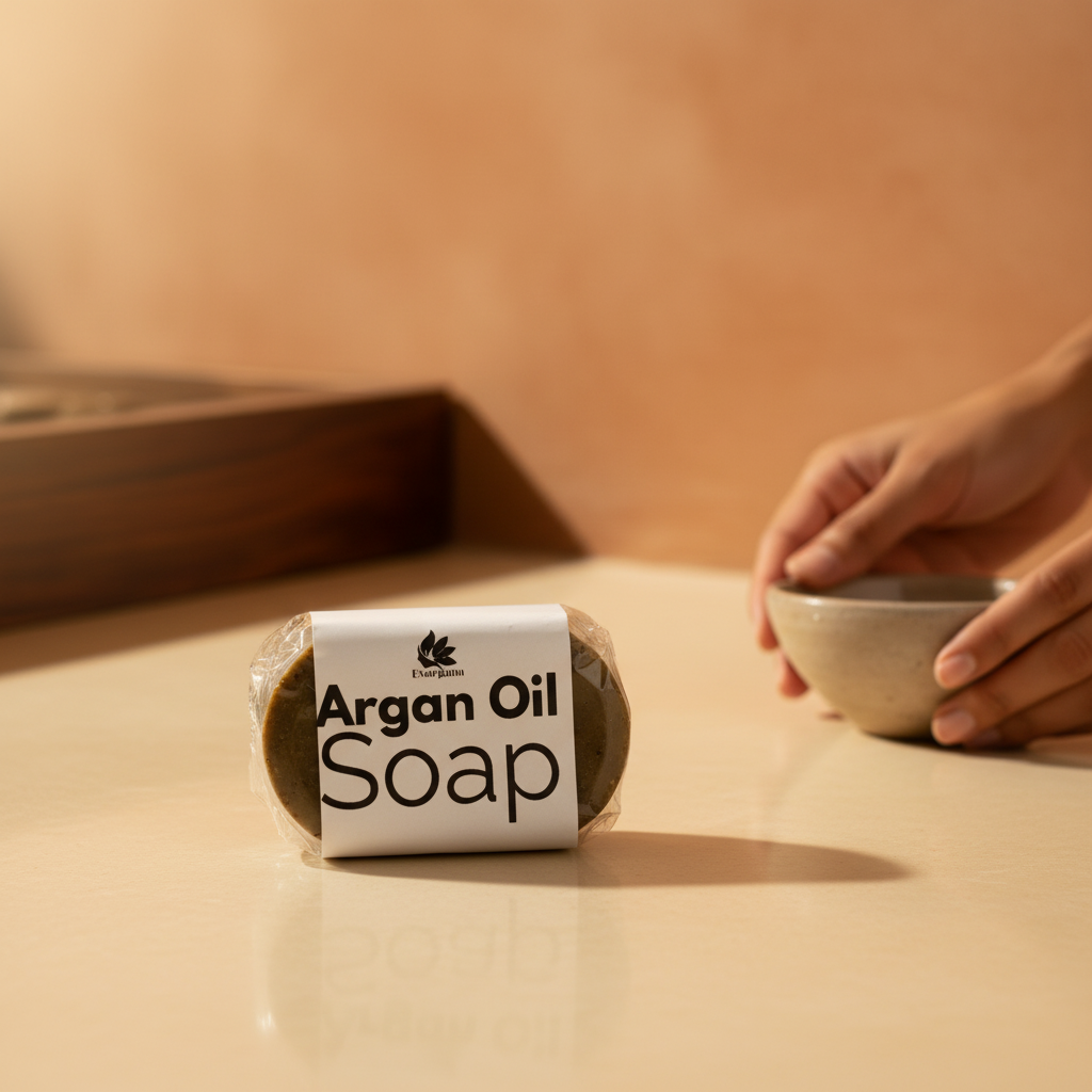 Argan Oil Soap – 100% Natural Moroccan Arganöl Seife für Gesicht & Körper