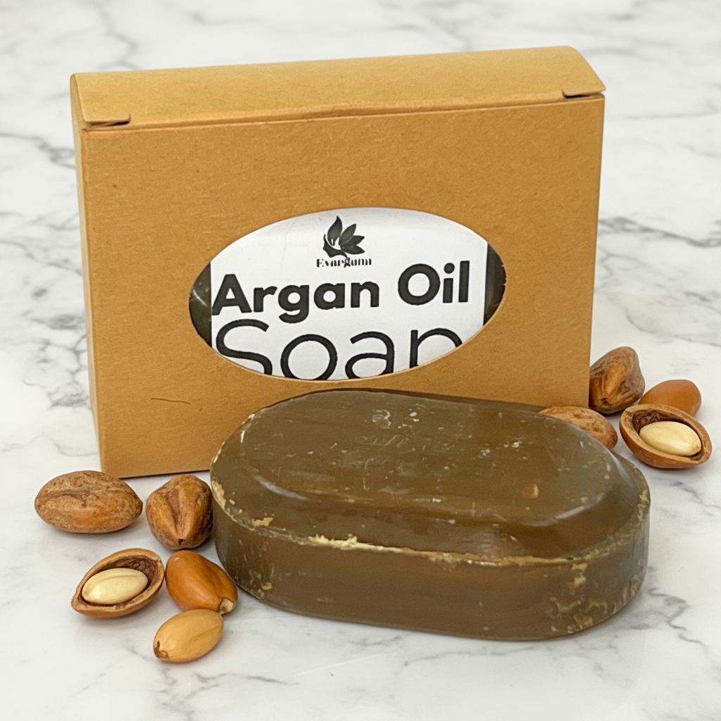 Argan Oil Soap – 100% Natural Moroccan Arganöl Seife für Gesicht & Körper