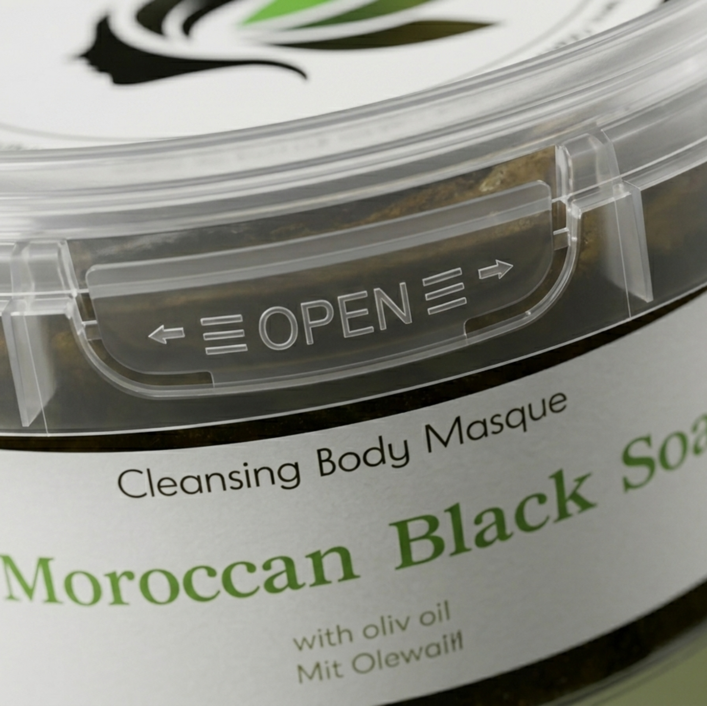 Beldi Seife 150 g – Original Marokkanische Schwarze Seife mit Olivenöl | Hammam Peeling & Tiefenreinigung