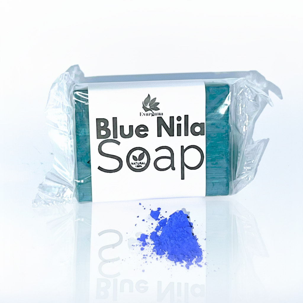 Blue Nila Seife – Das Geheimnis der Sahara-Schönheit | Klärende & Aufhellende Naturseife