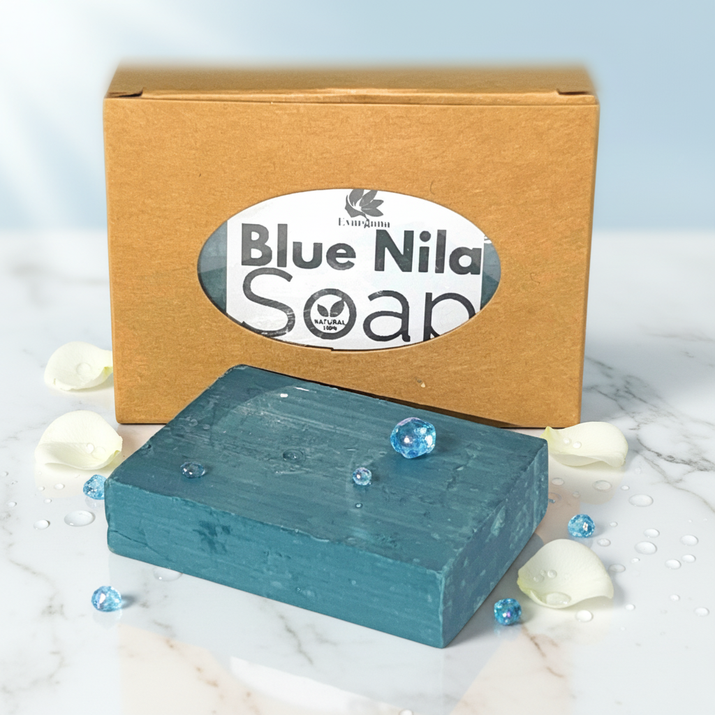 Blue Nila Seife – Das Geheimnis der Sahara-Schönheit | Klärende & Aufhellende Naturseife