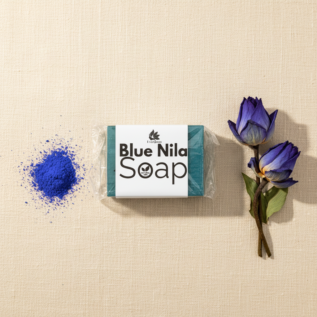 Blue Nila Soap – The Secret of Saharan Beauty | Clarifying &amp; Brightening Natural Soap