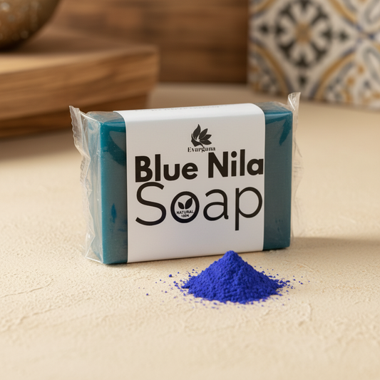 Blue Nila Seife – Das Geheimnis der Sahara-Schönheit | Klärende & Aufhellende Naturseife
