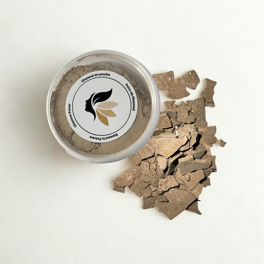 Ghassoul Pulver 150 g – Marokkanische Lavaerde für Gesicht, Körper & Haar | 100 % Natur, Detox & Pflege