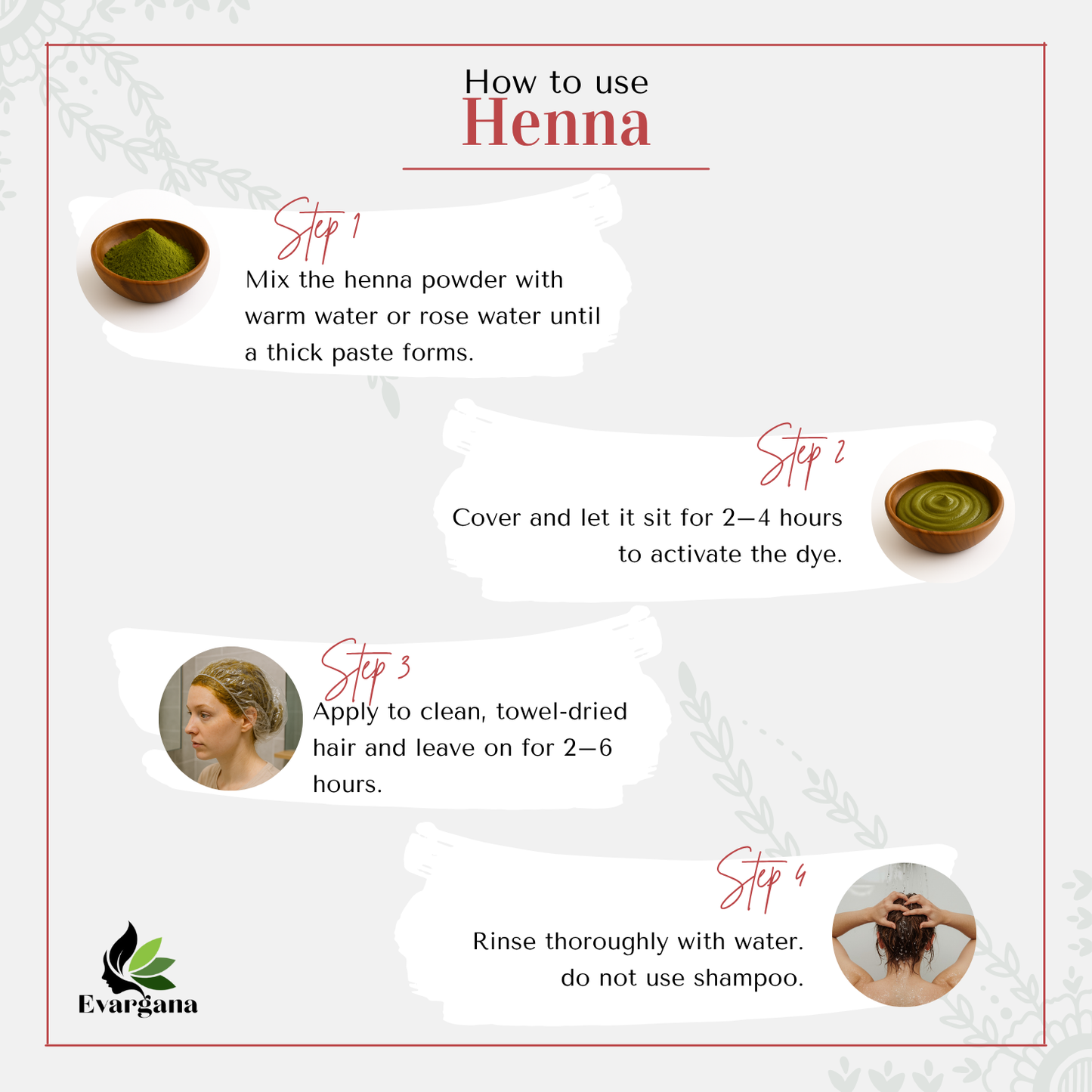 Henna Pulver – 100 % Natur, 200 g im wiederverschließbaren Beutel