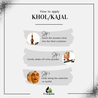 Moroccan Kohl – Traditional Eyeliner with Applicator