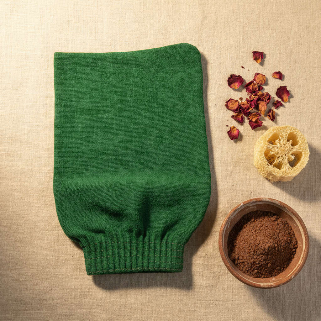 Kessa Exfoliating Glove – Traditional Moroccan Spa Experience