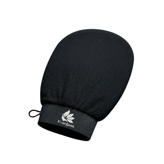 EVARGANA Kessa Glove - Premium Moroccan Exfoliating Glove | Hammam Exfoliating Glove