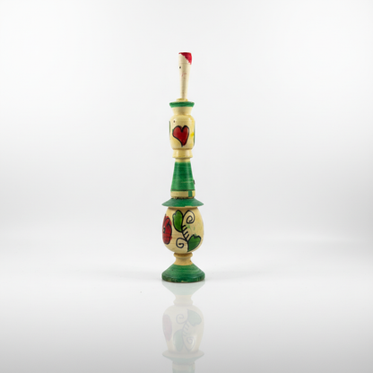 Marokkanischer Khol mit Behälter – Traditionelles Augenpulver inkl. Applikator (Rot, Blau Grün)