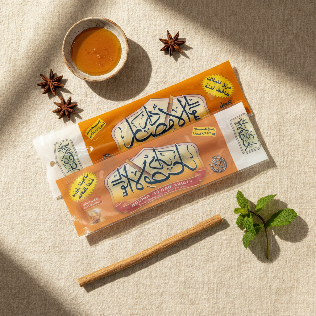 Miswak – Natürliche Zahnbürste aus dem Salvadora-Persica-Baum (Nelke, Zitrone, Honig oder Minze)