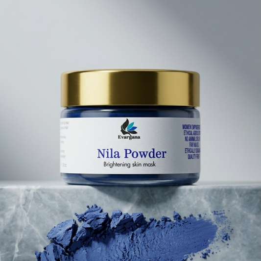 Nila Pulver 50 g – Traditionelles marokkanisches Indigo-Pulver für Haut & Spa