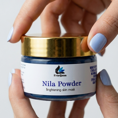Nila Pulver 50 g – Traditionelles marokkanisches Indigo-Pulver für Haut & Spa