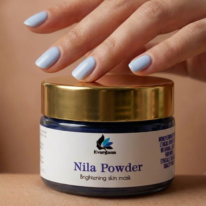 Nila Pulver 50 g – Traditionelles marokkanisches Indigo-Pulver für Haut & Spa