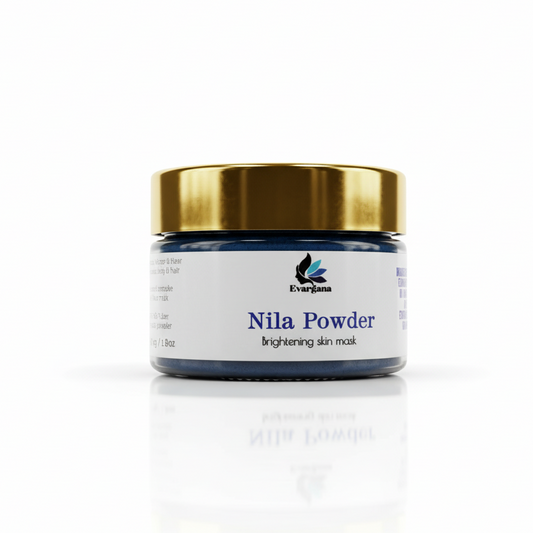 Nila Pulver 50 g – Traditionelles marokkanisches Indigo-Pulver für Haut & Spa