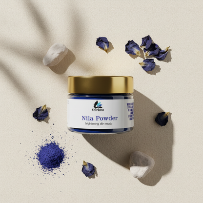Nila Pulver 50 g – Traditionelles marokkanisches Indigo-Pulver für Haut & Spa
