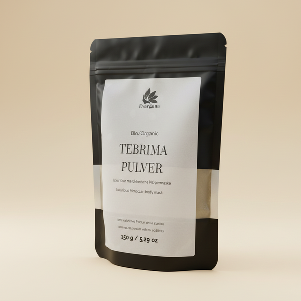 Tebrima Körperpeeling Pulver – Marokkanisches Spa-Ritual für glatte & strahlende Haut | 150 g