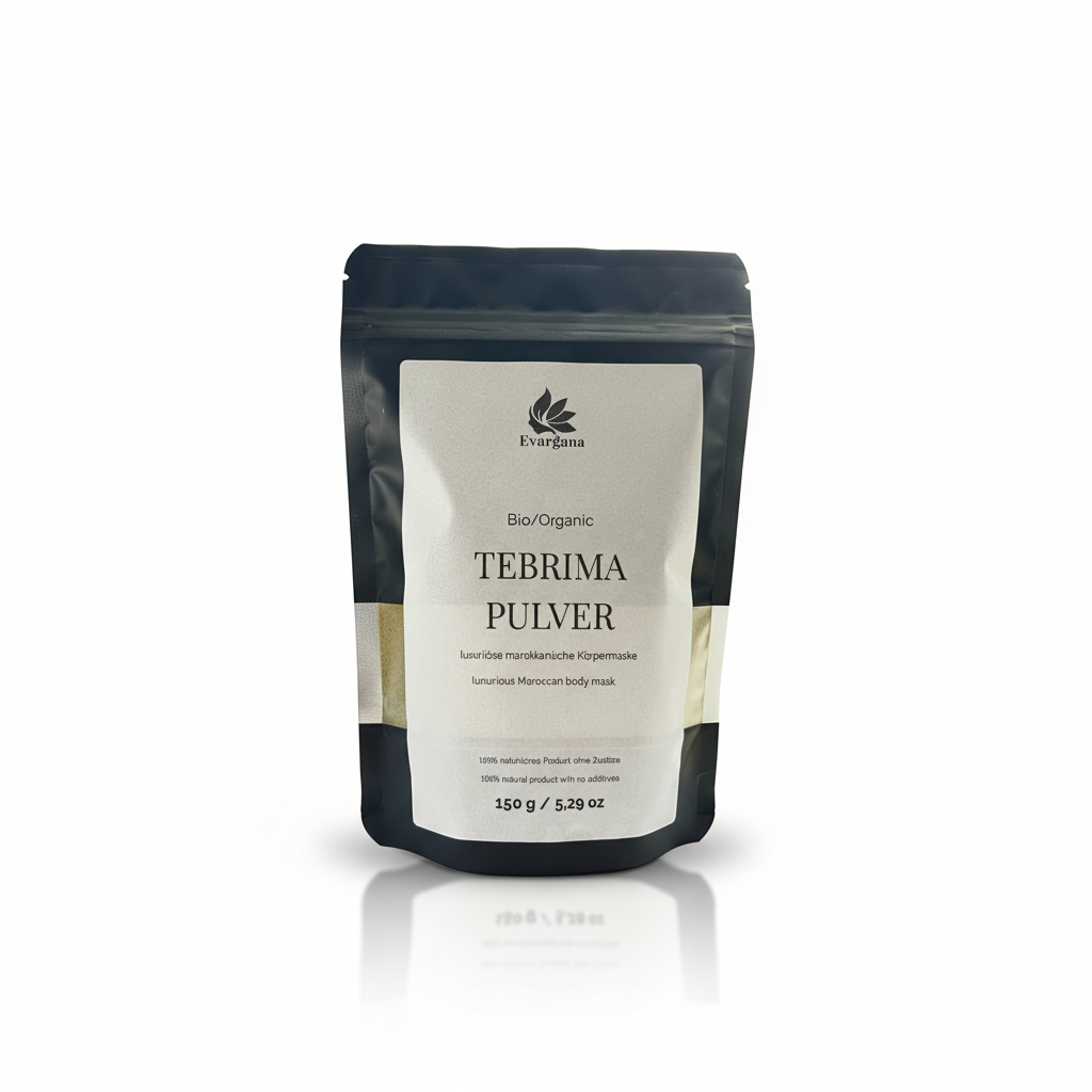 Tebrima Körperpeeling Pulver – Marokkanisches Spa-Ritual für glatte & strahlende Haut | 150 g