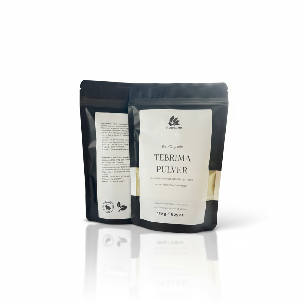 Tebrima Körperpeeling Pulver – Marokkanisches Spa-Ritual für glatte & strahlende Haut | 150 g