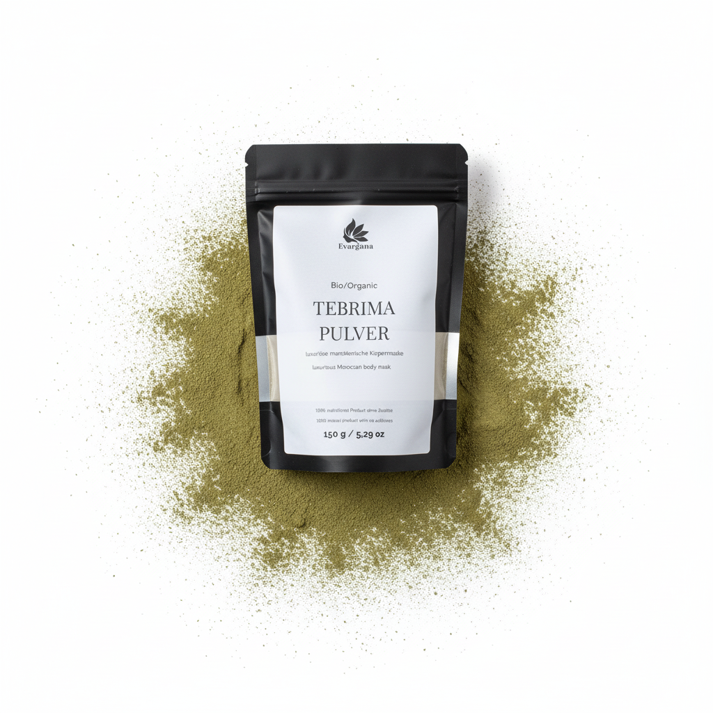Tebrima Körperpeeling Pulver – Marokkanisches Spa-Ritual für glatte & strahlende Haut | 150 g