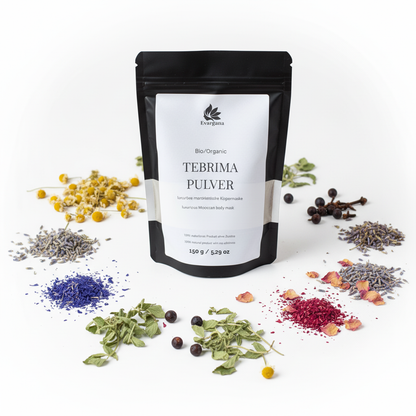 Tebrima Körperpeeling Pulver – Marokkanisches Spa-Ritual für glatte & strahlende Haut | 150 g