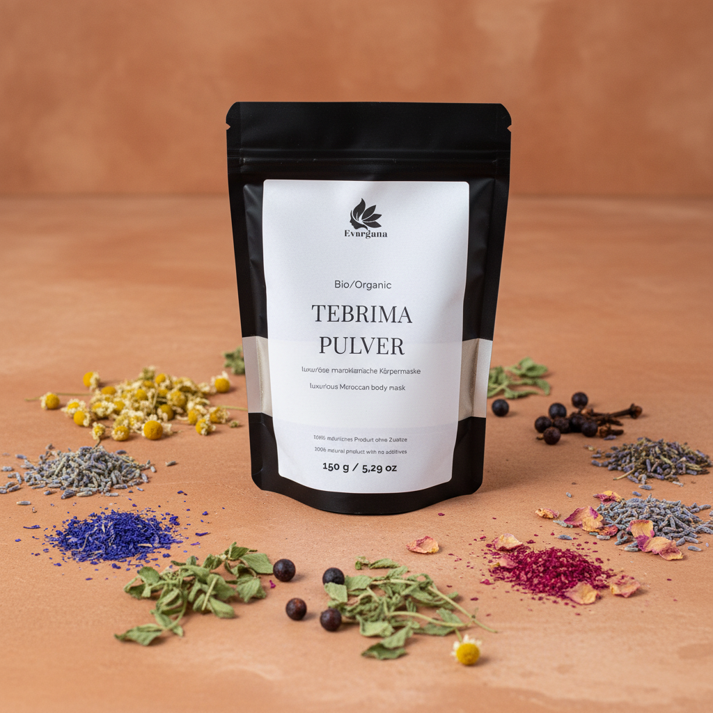 Tebrima – Moroccan Herbal Scrub Powder | 150 g