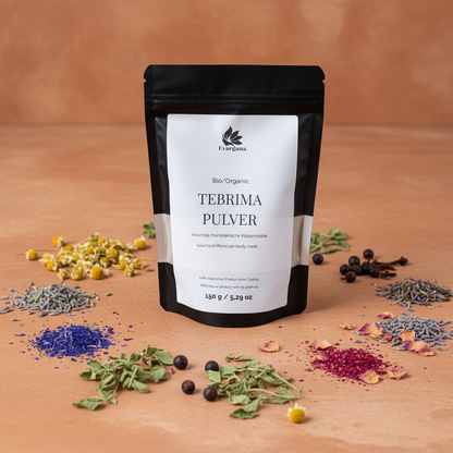 Tebrima – Moroccan Herbal Scrub Powder | 150 g