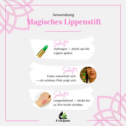 Magic Moroccan Lipstick – pH-reactive & naturally coloring